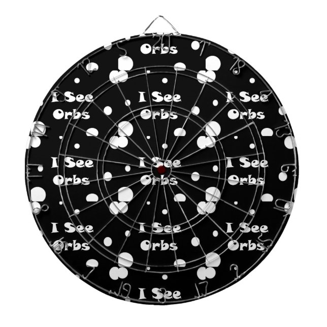 Ich sehe Orbs-Dartboard Dartscheibe (vorne)
