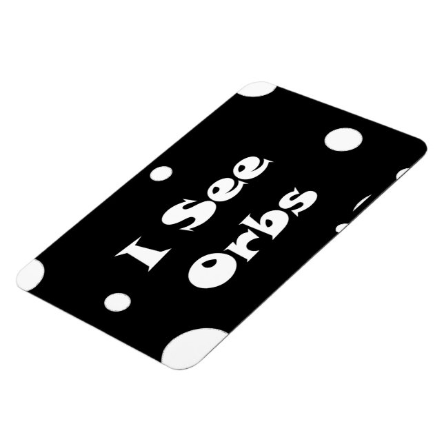 Ich sehe Orbs-flexi-Magnet Magnet (Linke Seite)