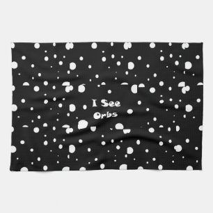 Ich sehe Orbs-Küchentücher Küchentuch