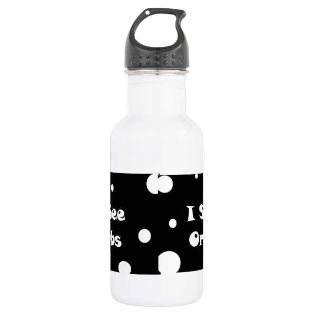 Ich sehe Orbs-liberty-Flasche Trinkflasche (Vorderseite)