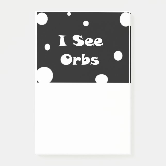 Ich sehe Orbs-post-it-notes Post-it Klebezettel (Vorderseite)
