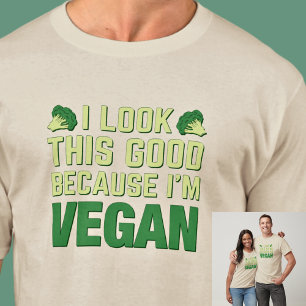 Ich sehe so gut aus, weil ich auf der Lichtfarbe V T-Shirt