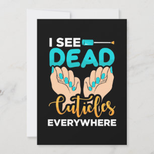 Ich sehe überall Kuchen Einladung