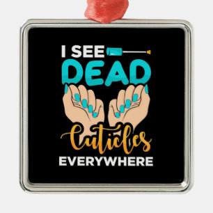 Ich sehe überall Kuchen Ornament Aus Metall