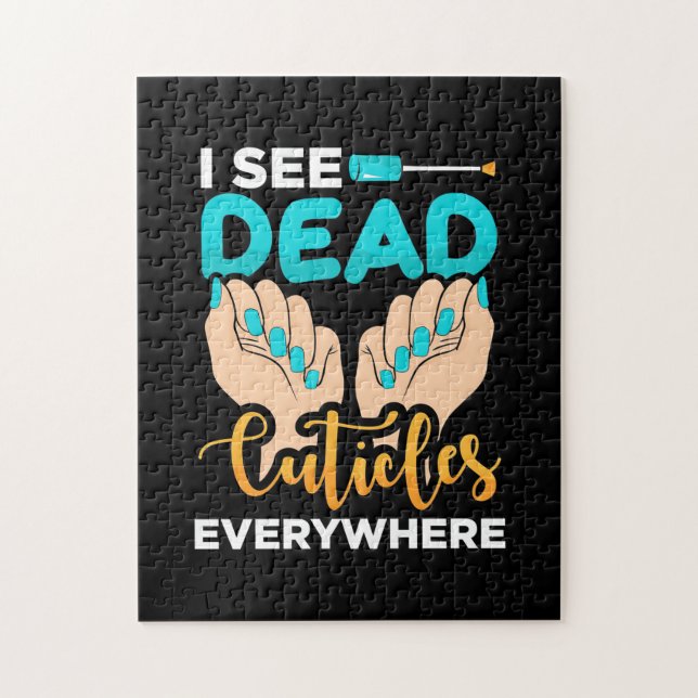 Ich sehe überall Kuchen Puzzle (Vertikal)