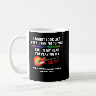 Ich sehe vielleicht so aus, als würde ich dir zuhö kaffeetasse