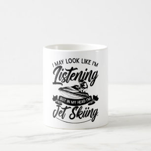 Ich sehe vielleicht so aus, als würde ich zuhören kaffeetasse