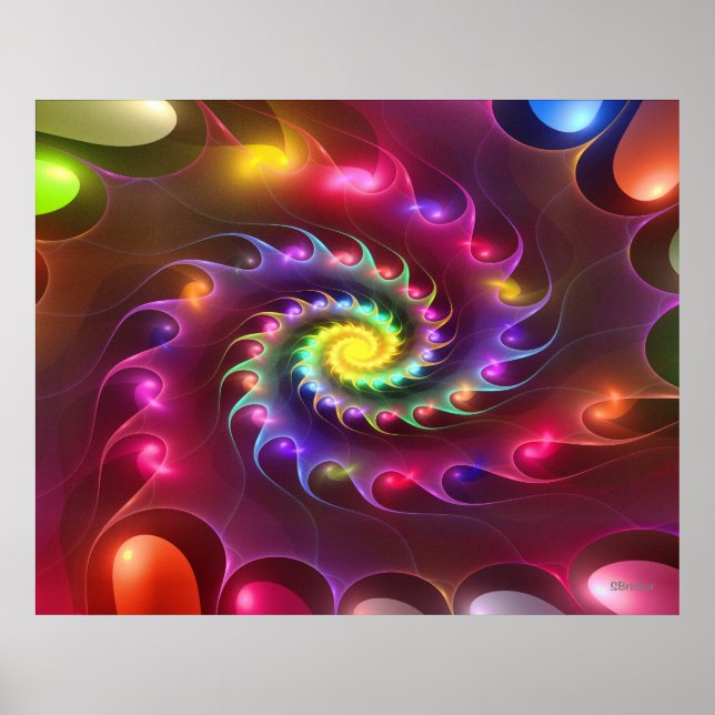 'Ich sehe Zeit..' Poster (Vorne)