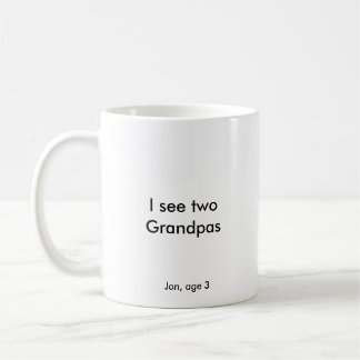Ich sehe zwei Großväter Tasse