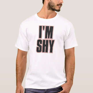 Ich-sein-Schüchtern (weiß) T-Shirt