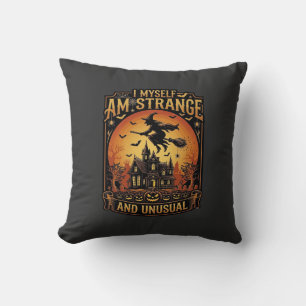 Ich selbst bin eine seltsame ungewöhnliche Hallowe Kissen