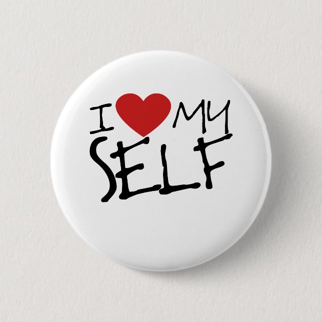 Ich selbst Liebe Button (Vorderseite)