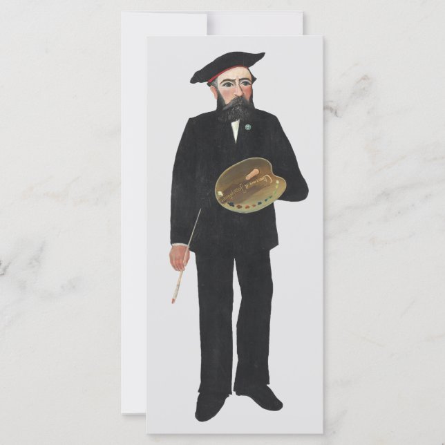 Ich selbst Portrait Landscape 1890, Henri Rousseau (Vorderseite)