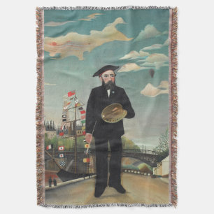 Ich selbst Portrait Landscape 1890, Henri Rousseau Decke