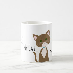 Ich selbst und meine Katze Kaffeetasse