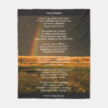 "Ich sende ein Regenbogen-" Landschaft