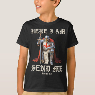 Ich sende hier Tempelritter T-Shirt