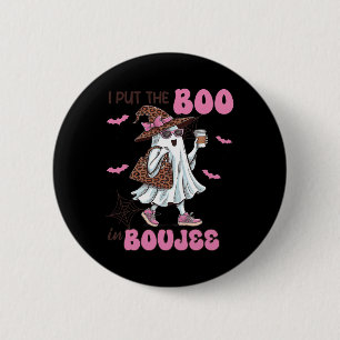 Ich setze den Boo in Boujee Halloween Niedlicher L Button