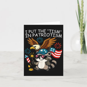 Ich setze den Tismus in den Patriotismus Athletic Karte
