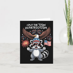 Ich setze den Tismus in den Patriotismus Athletic Karte