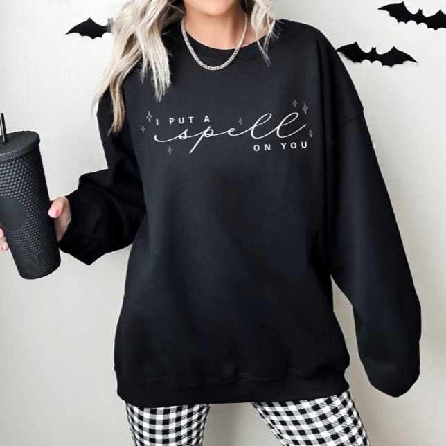 Ich setze dir einen Zauber auf dein Halloween-Swea Sweatshirt (Von Creator hochgeladen)