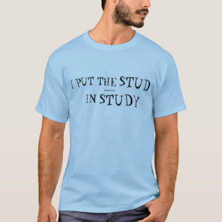 Ich setzte den BOLZEN in STUDIE ein T-Shirt