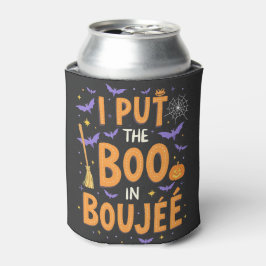 Ich setzte den Boo in Boujee Funny Halloween Ghost Dosenkühler
