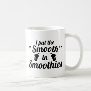 Ich setzte den Glanz in Glätten. Kaffeetasse