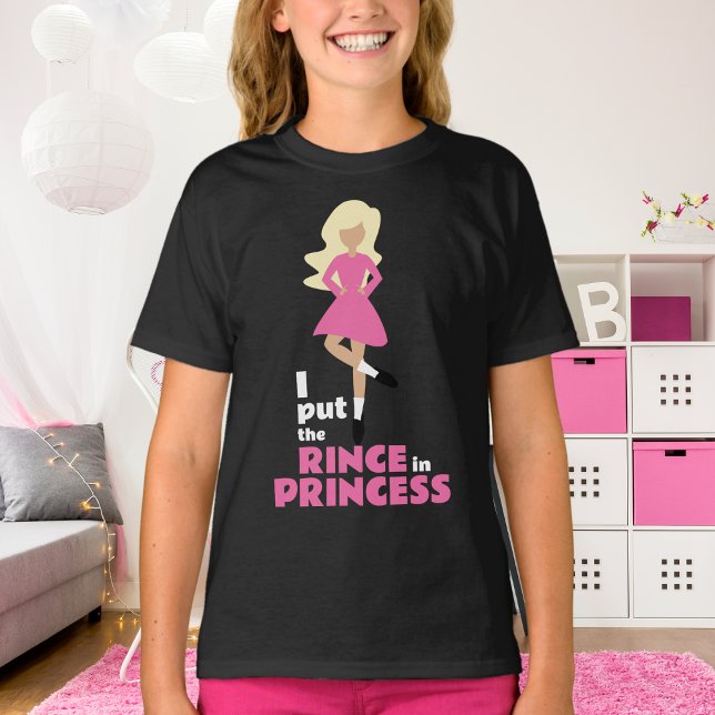 Ich setzte den Rince in Prinzessin Blond Hair Iris T-Shirt (Von Creator hochgeladen)