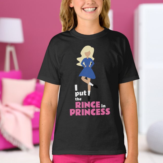Ich setzte den Rince in Prinzessin Blond Hair Iris T-Shirt (Von Creator hochgeladen)