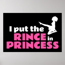 Ich setzte den Rinse in die Prinzessin Irische Tan Poster