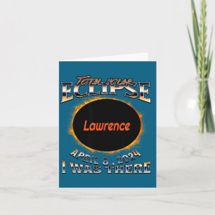 Ich Shirt Sonnenfinsternis Lawrence Indiana Da Karte