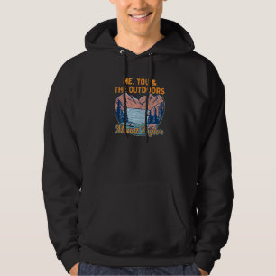 Ich Sie und der Outdoor-Wanderberg Taylor Hiker Hoodie