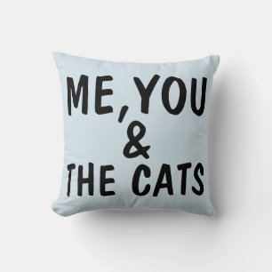 ICH, SIE UND DIE KATZKATZKATZPILLOWS KISSEN