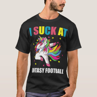Ich Sind zum Kotzen auf Fantasy Football Unicorn G T-Shirt