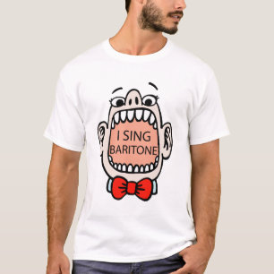 Ich singe Bariton-T - Shirt