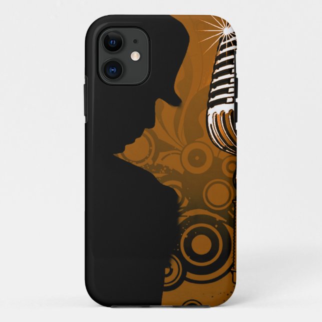 Ich singe, Mann_ Case-Mate iPhone Hülle (Rückseite)