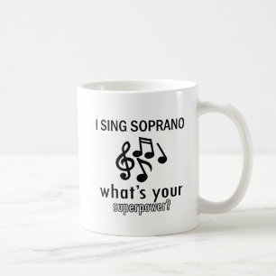 Ich singe Sopran Tasse