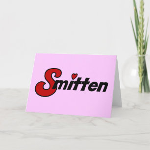 Ich Smitten - Valentinstag-Mitteilung Feiertagskarte