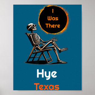 Ich Sonnenfinsternis Hye Texas Da Poster