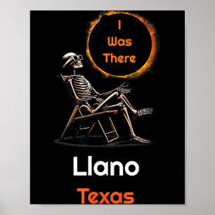 Ich Sonnenfinsternis Llano Texas Da Poster