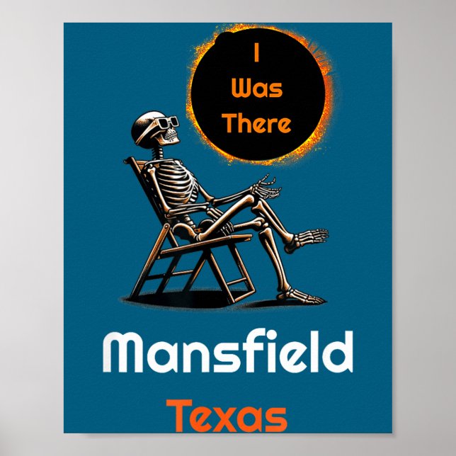 Ich Sonnenfinsternis Mansfield Texas Da Poster (Vorne)