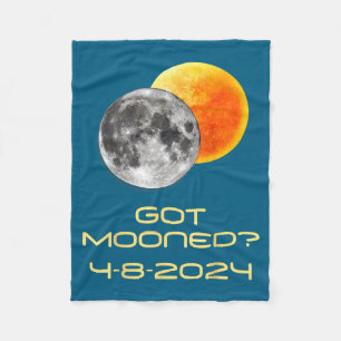 Ich Sonnenfinsternis wurde Mond Totalität Fleecedecke