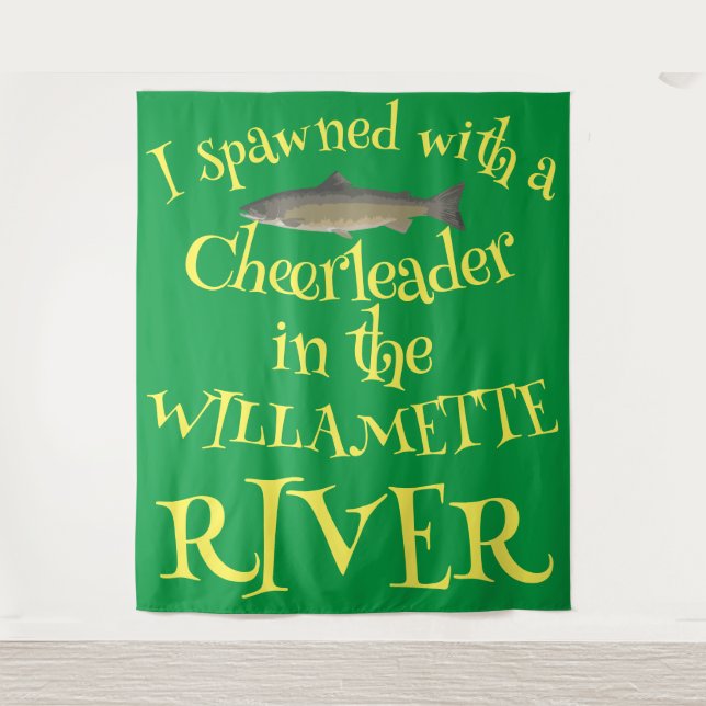 Ich spazierte mit einem Cheerleader in der Willame Wandteppich (Vorderseite)