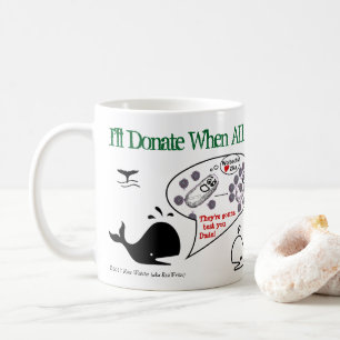 Ich spende wenn durch RoseWrites Kaffeetasse