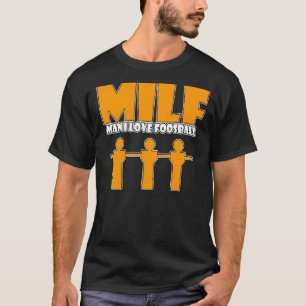 Ich spiele am Fußball-Tisch Real Men spinnen 1 T-Shirt