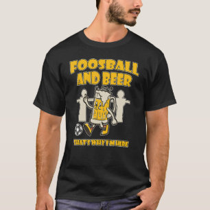 Ich spiele am Fußball-Tisch Real Men spinnen 2 T-Shirt