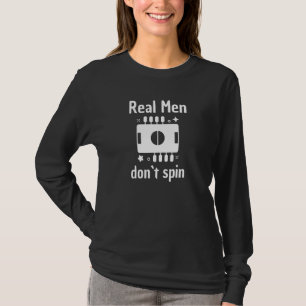 Ich spiele am Fußball-Tisch Real Men spinnen 2 T-Shirt