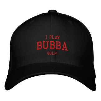 Ich spiele Bubba Golf! Bestickte Kappe