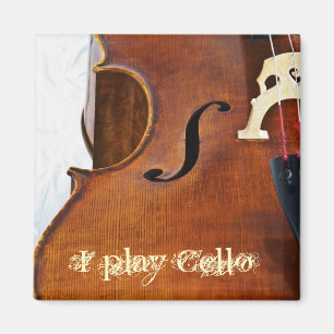 Ich spiele Cello Magnet